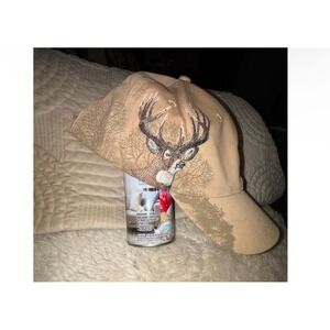 Bundle 2 Hats Points North Deer Buck & Team Realtree Camo Pink Rhinestone Caps